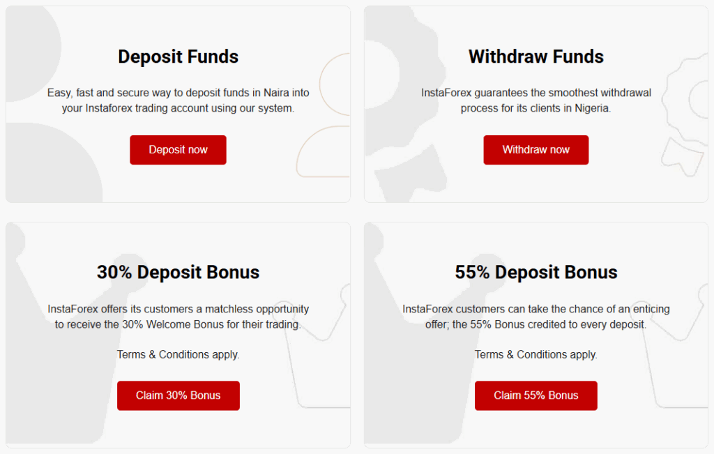 insta forex bonus