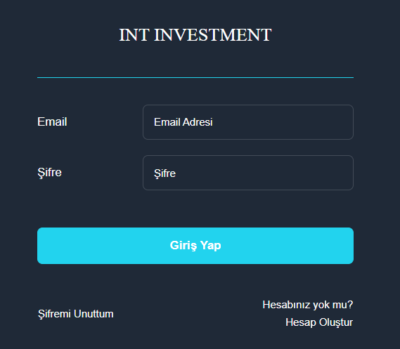 intinvestment platform
