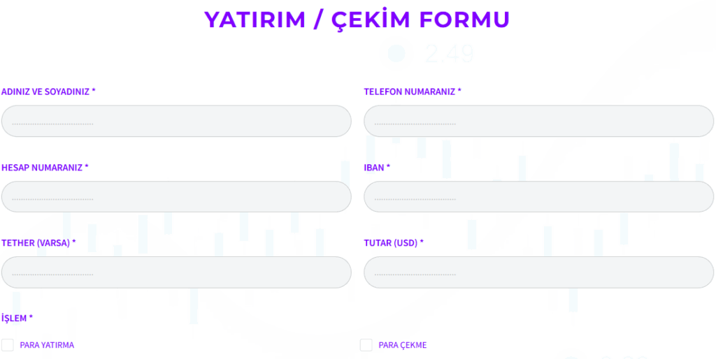 inv yatırım ödeme yöntemi