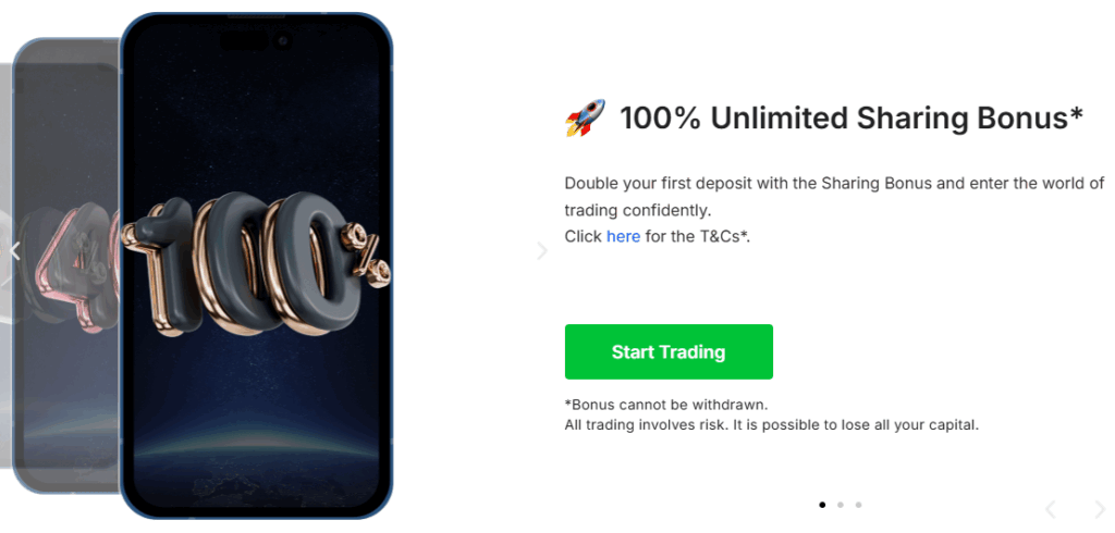 iron fx bonus