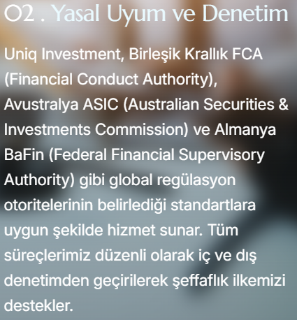 uniq investment lisans