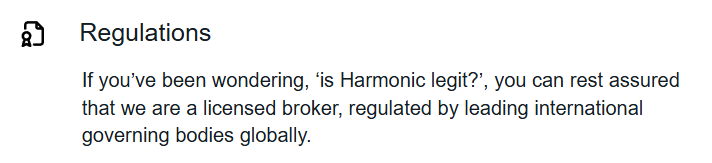 harmonic investment group lisans