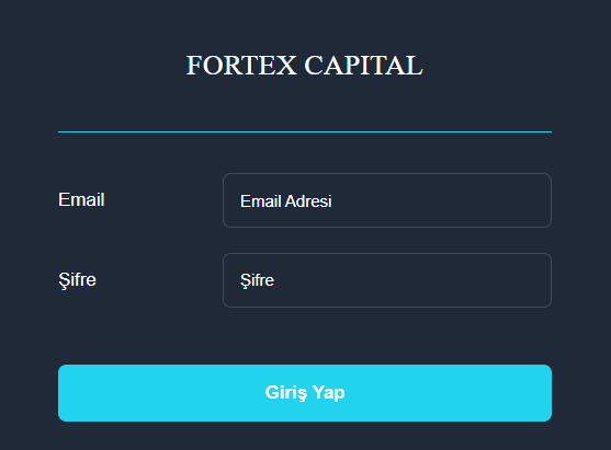 fortex capital markets hesap türleri