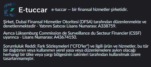e-tücccar lisans